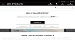 Desktop Screenshot of lexusofpleasanton.com